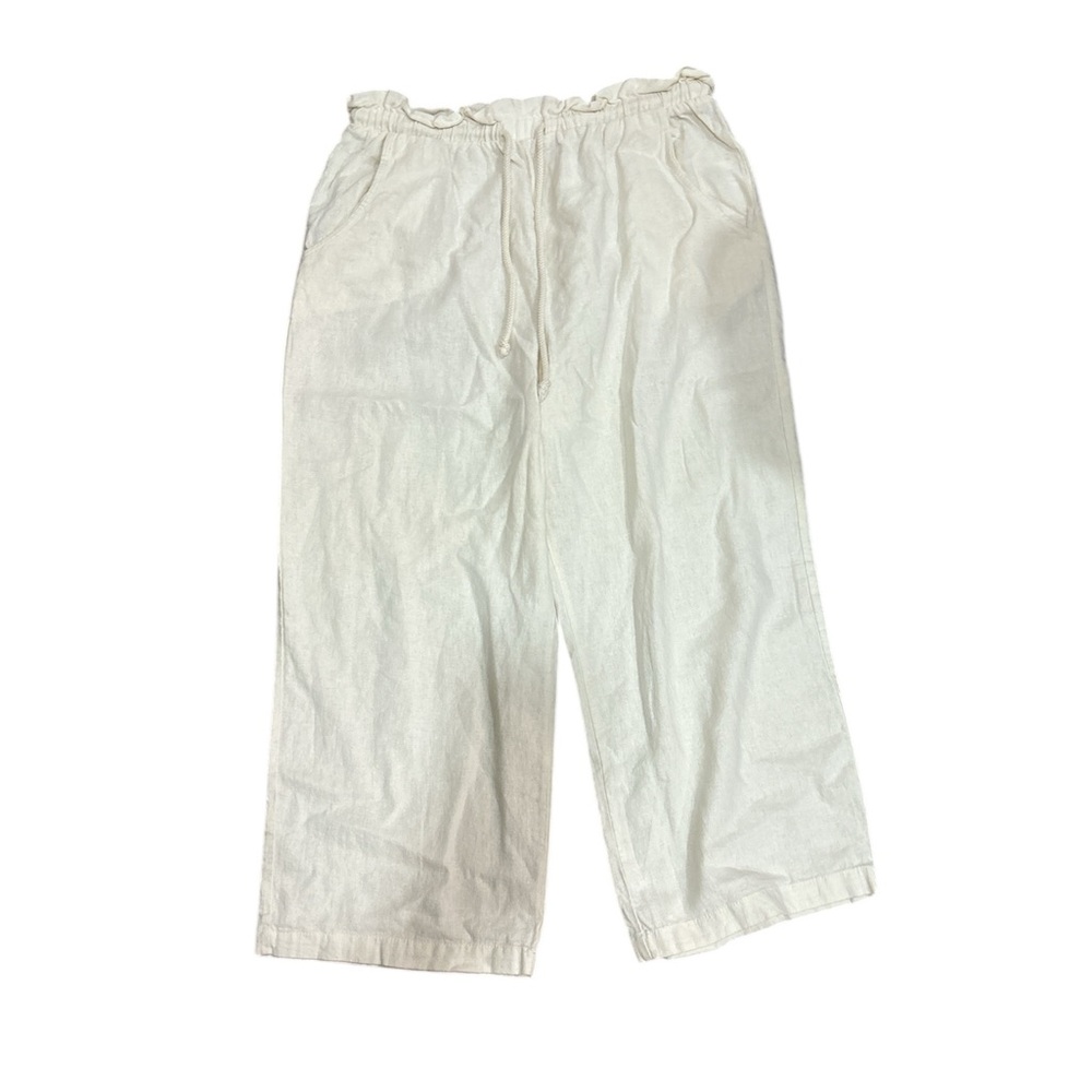 New Wild Fable cropped linen pants sz M